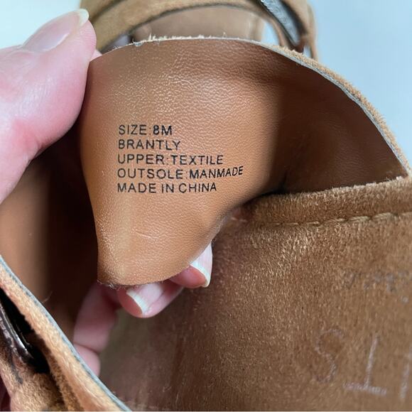 Coconuts by Matisse Tan Faux Suede Western Sandal - Picture 8 of 8